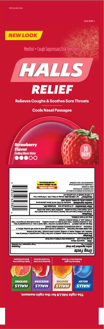 Dl Halls Strawberry Bags 30ct